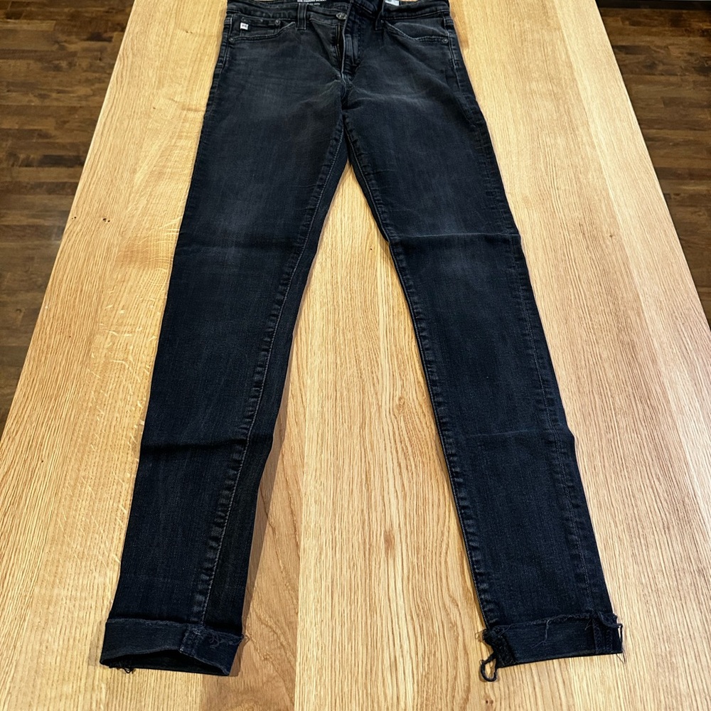 AG High-Rise Skinny Jeans